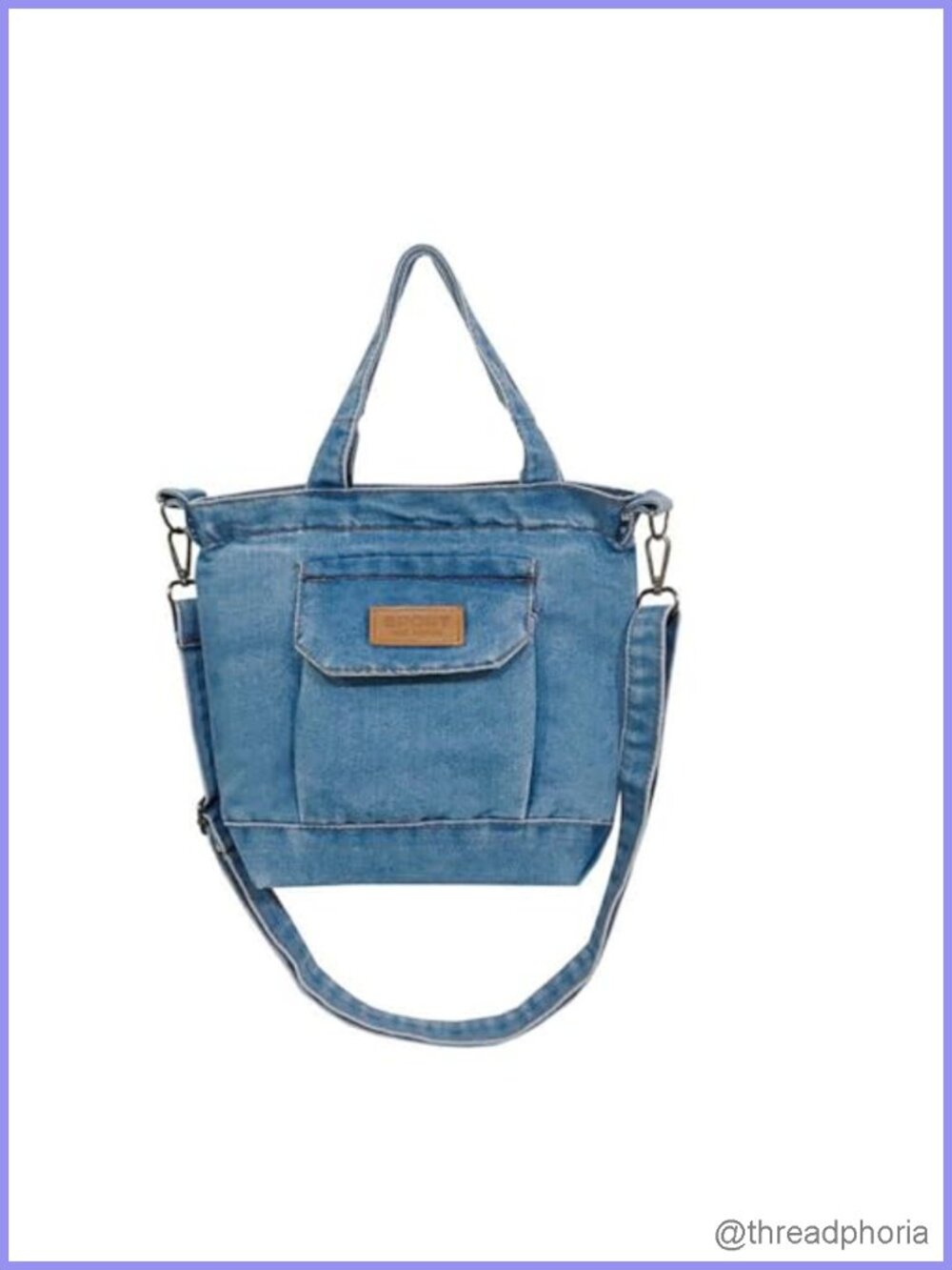Women's Crossbody Shoulder Bag Adjustable Strap Casual Purse Tote